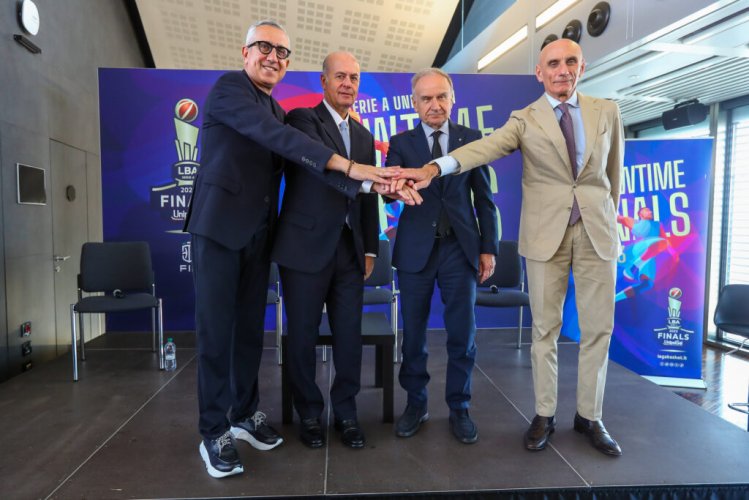 La presentazione delle Finali Scudetto 2022/23 da parte della Lega Basket