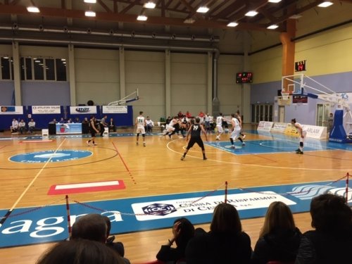 Basket Lugo  vs Gaetano Scirea Bertinoro 57 - 83 .