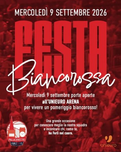 Pallacanestro Forl� 2.015 Forl�  -  Presentazione squadra 2026-2027