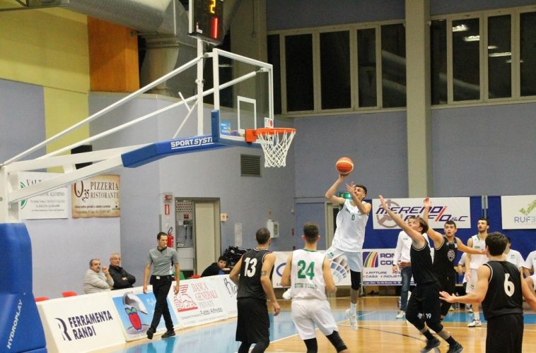 Il Basket Lugo non la scampa contro  la  Gaetano Scirea Bertinoro .