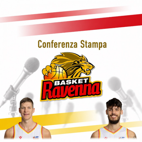 OraS� Ravenna  - Mercoled� la conferenza stampa per le conferme di Rolandas Jakstas e Kevin Brigato