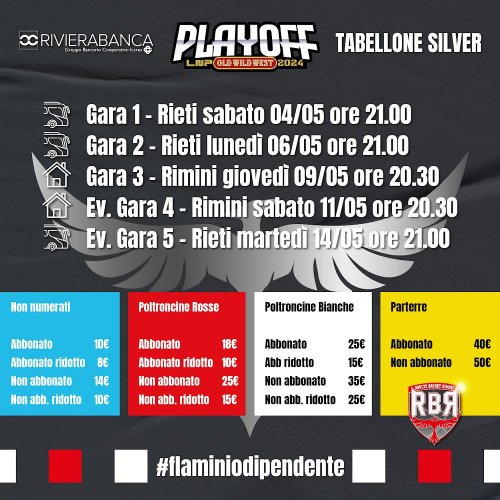 RivieraBanca Basket Rimini  - Siamo ai playoff