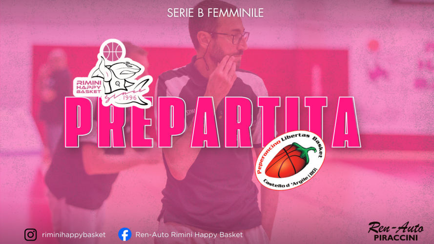 Ren Auto Rimini Happy Basket-Peperoncino Libertas Basket, pre partita con Coach Andrea Maghelli