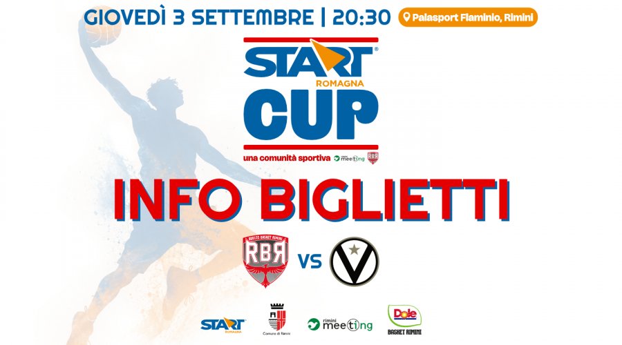 Start Romagna Cup, in vendita da marted� 18 agosto i biglietti per Dole Rimini-Virtus Bologna