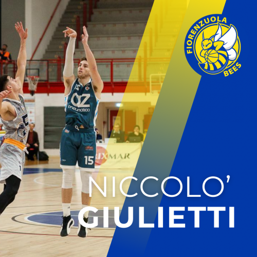 Niccol Giulietti  un nuovo giocatore dei Fiorenzuola Bees