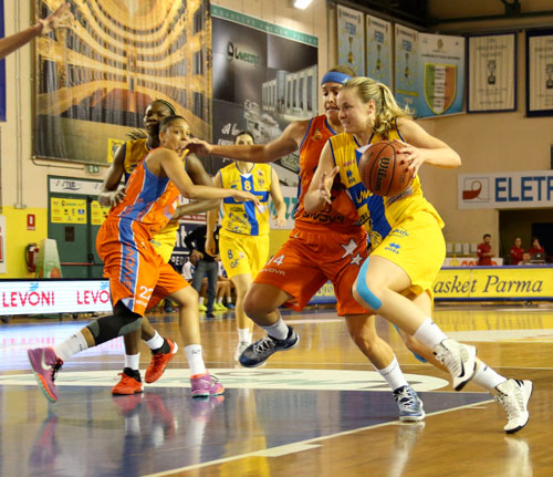 Lavezzini Basket Parma - Saces Mapei Givova Dike Napoli 82 � 72 (36-31)