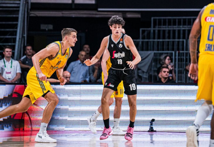 I 5 giovani bianconeri aggregati durante la preparazione della Virtus Segafredo Bologna