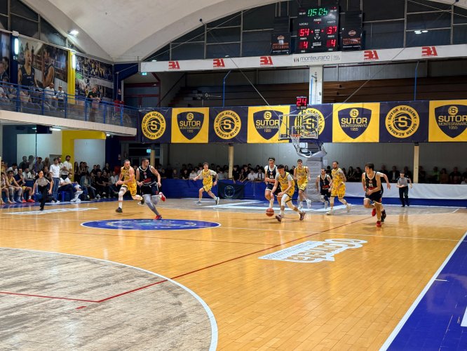 Sutor Montegranaro - Basket Perugia 74-64