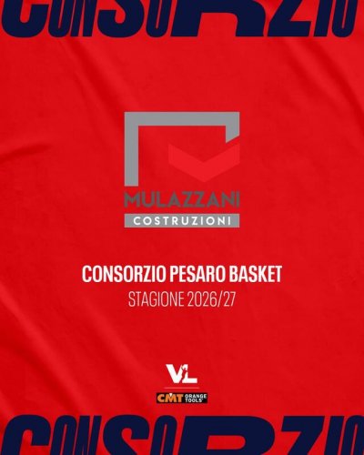 Mulazzani srl, per la seconda stagione nel Consorzio Pesaro Basket!