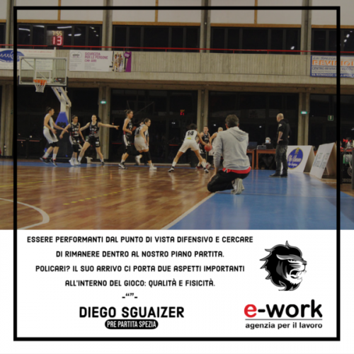 Faenza Basket Project E-Work: Il prepartita  contro La Spezia