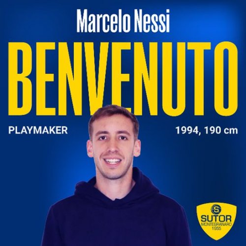 Diamo il Benvenuto a Marcelo Nessi, Playmaker della Sutor Basket Montegranaro