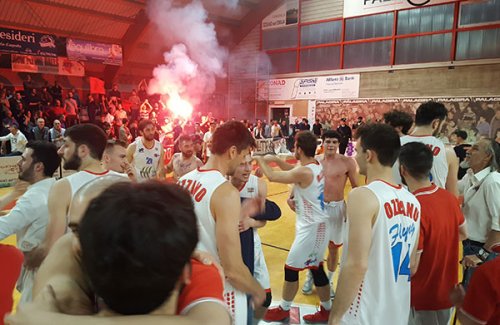 Sinermatic Ozzano, missione compiuta. Rucker battuta ed e’ festa salvezza!