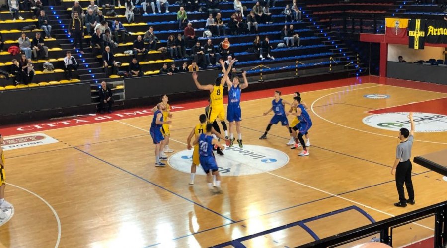 Virtus Intech Imola – Molix Pall. Molinella 72-82 (16-21, 30-46, 52-57)
