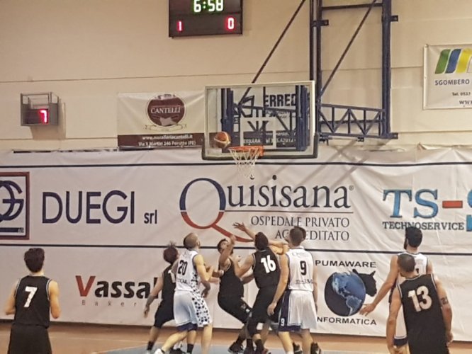 Ferrara Basket 2018  - Gaetano Scirea Bertinoro   69  -  88