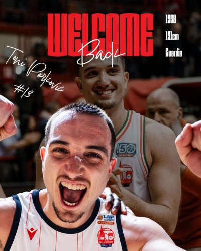 Pallacanestro Forl� 2.015  -  Presentazione Toni Perkovic