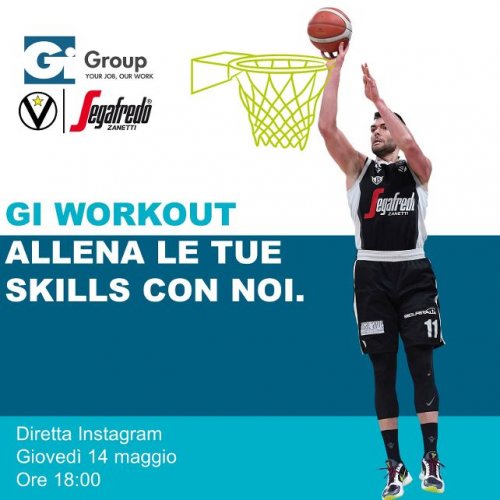 #Giworkout, Giampaolo Ricci in diretta instagram giovedì 14 Maggio 2020 alle ore 18.00