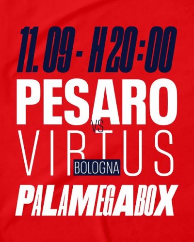 Tutte le date della preseason 2026/2027 della VL Pesaro