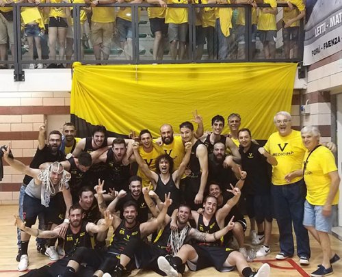 Virtus Bernaitalia Medicina promossa in Serie C Gold