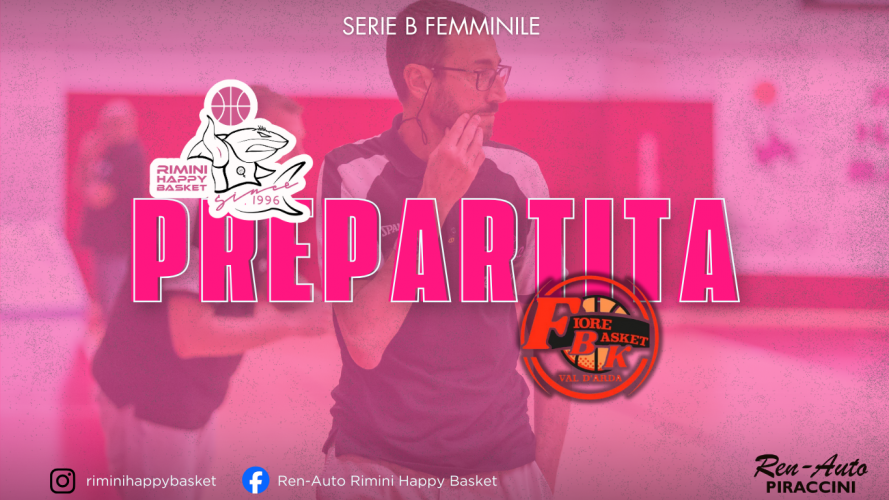 Ren Auto Rimini Happy Basket-Fiore Basket Valdarda, pre partita con Coach Andrea Maghelli
