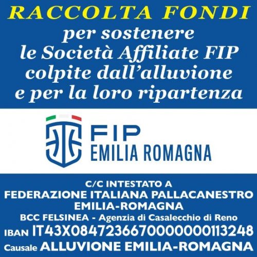 FIP - Presentazione raccolta fondi alluvionati e Circuito Regionale  3x3