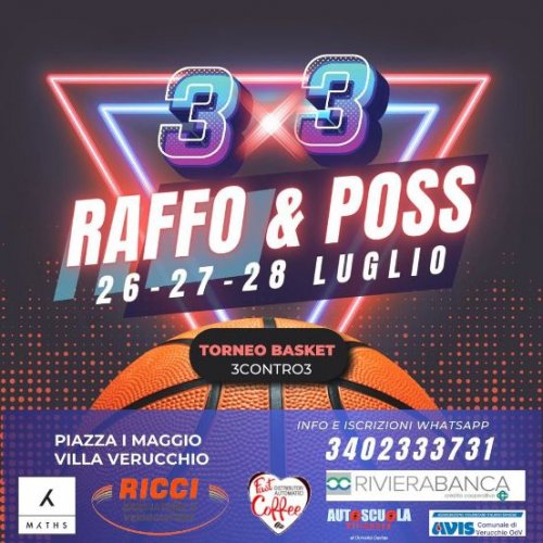Villanova Basket: torna il Summer Playground. E anche il 3vs3 - Raffo&Poss - in piazza