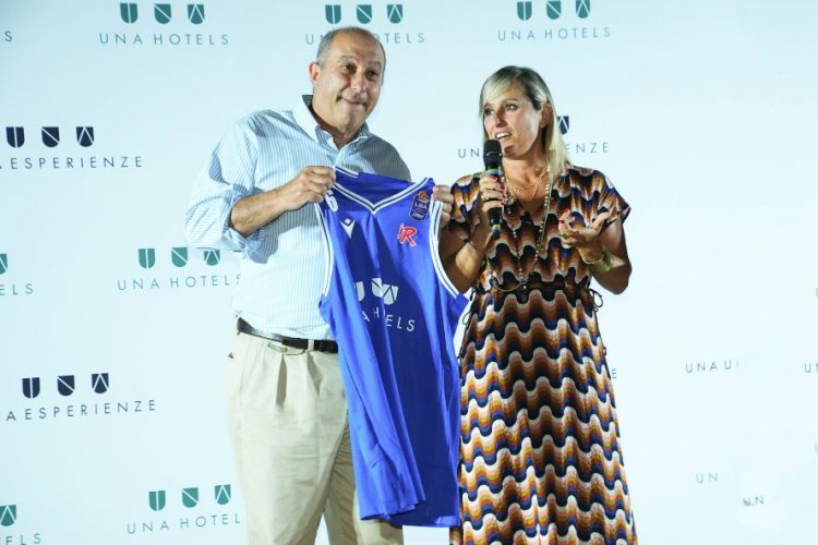 Pallacanestro Reggiana - UNA Hotels rinnova, sar Main Sponsor per il sesto anno consecutivo