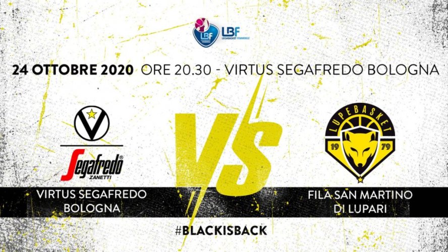 LBF, 5 giornata: Virtus Segafredo Bologna vs Fila San Martino di Lupari