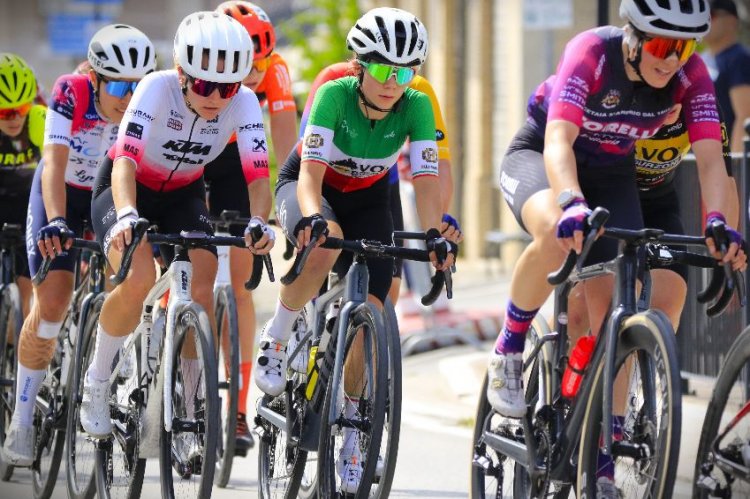 Ciclismo, Matilde Rossignoli (Bft Burzoni VO2 Team Pink) terza a Offida