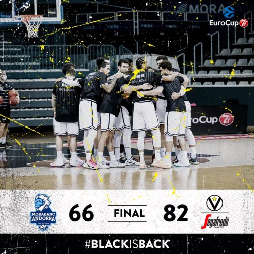 EuroCup 7DAYS: Morabanc Andorra vs Virtus Segafredo Bologna: 66 – 82