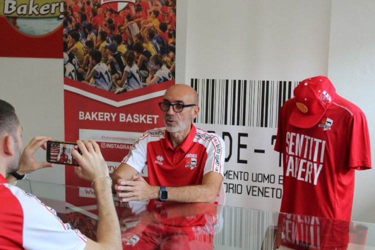 La Bakery Piacenza ha presentato coach Giorgio Salvemini