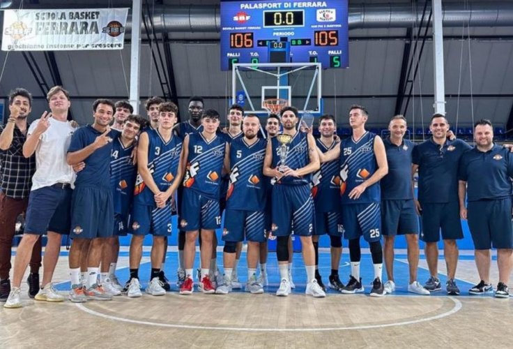 La Scuola Basket Ferrara conquista il Trofeo Acciarino