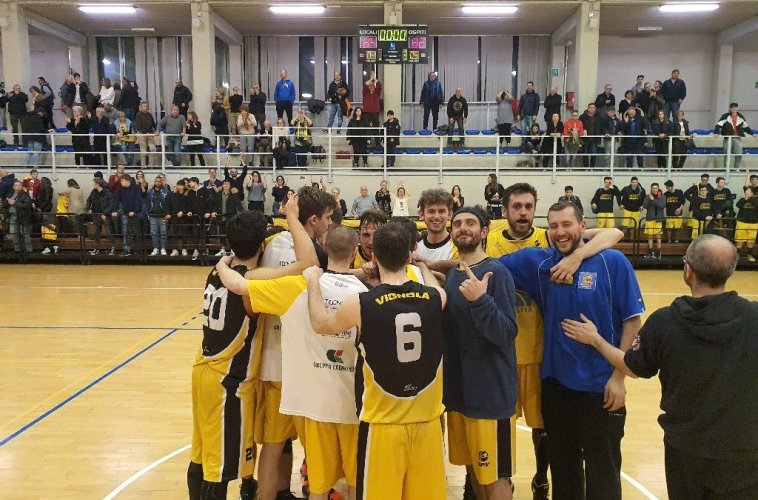 Scuola Pallacanestro Vignola  - Nubilaria Basket 84 - 82