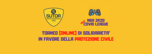 La Sutor Montegranaro entra nel mondo degli E- Sport per beneficenza : cercasi player