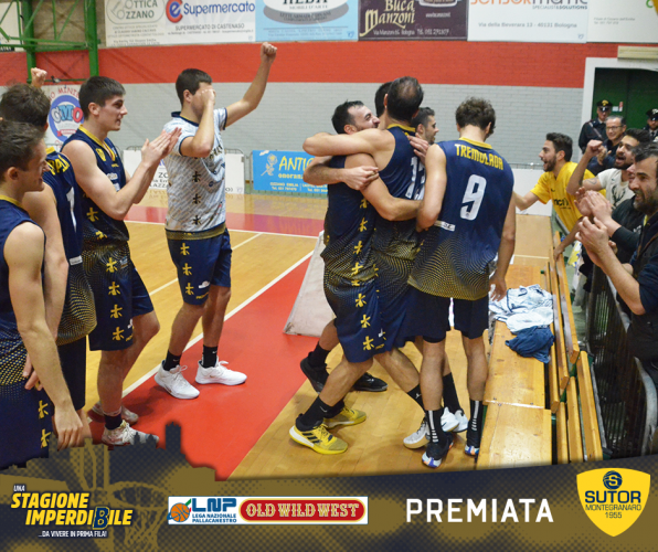 La Sutor Montegranaro sbanca Ozzano e sale a quota 10 in classifica