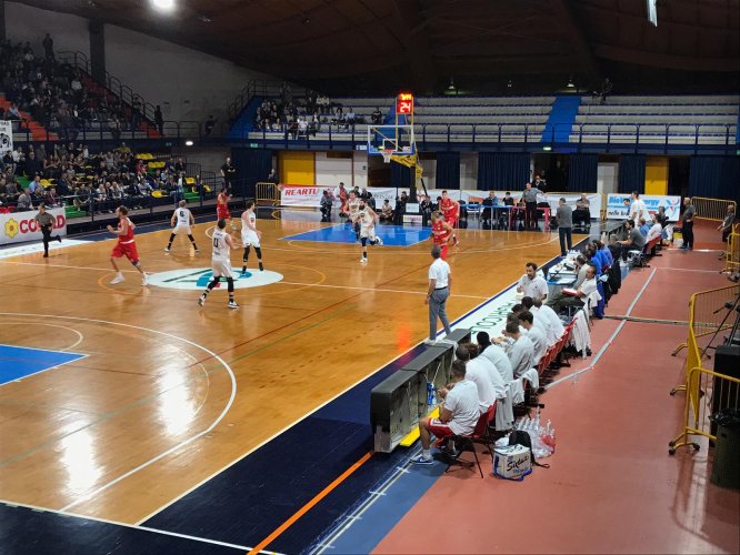 Tigers Amadori Cesena - Rinascita Basket Rimini  71 - 53.