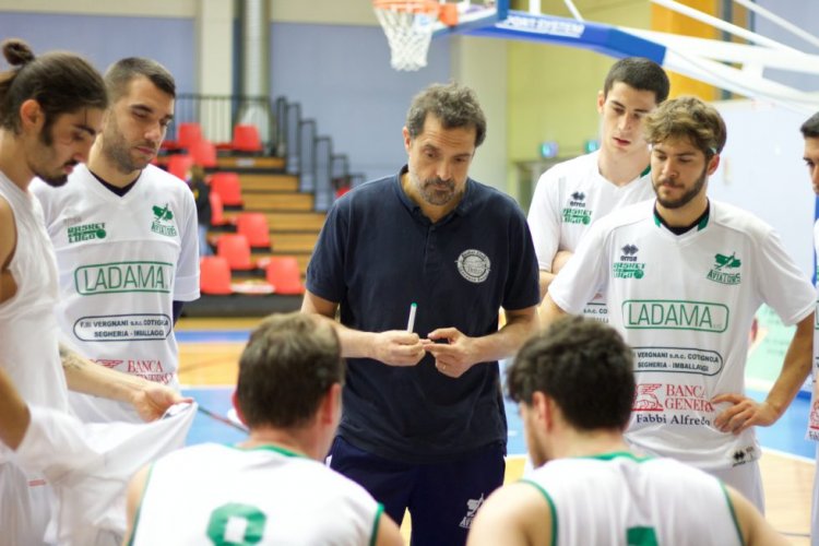 Grifo Basket Imola  Basket Lugo Aviators 67-66 (22-18, 36-38, 55-58)