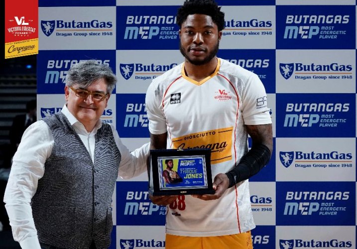 Tyrique Jones è il ButanGas MEP della stagione 2021/2022!