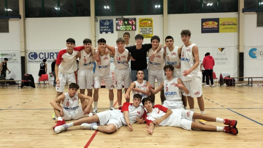 Under 17 Eccellenza  Curti International Basket Imola - Compagnia dell'Albero Ravenna  72-47