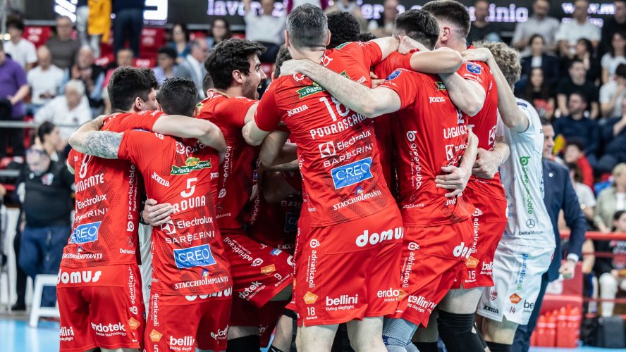Sir Susa Vim Perugia - Cucine Lube Civitanova 1-3 (29-27, 19-25, 17-25, 22-25)
