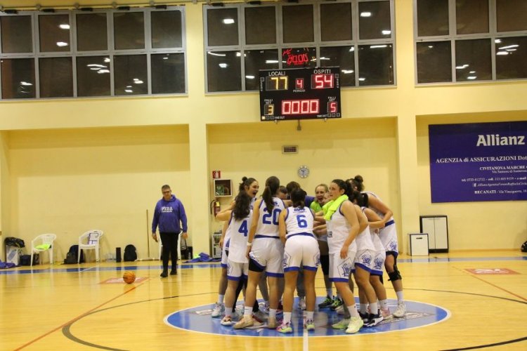 Feba Civitanova Marche  - Basket 2000  Senigallia  77-54