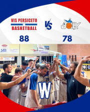 Vis Basket Persiceto  - Jolly Basket Reggio Emilia: 88 -78