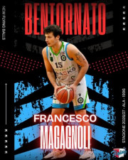 Un altro ritorno ai New Flying Balls Logimatic Group Ozzano : Francesco Magagnoli