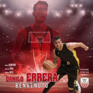 Andrea Costa Basket Imola : Si completa il reparto lunghi: ecco Danilo Errera