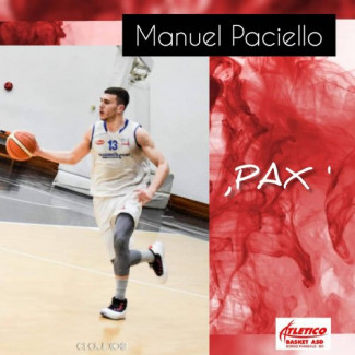 Atletico Basket Borgo: new entry tesserato Manuel Paciello