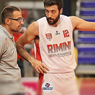 Teramo a Spicchi-RivieraBanca Basket Rimini, prepartita con Coach Mattia Ferrari