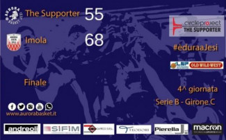 The Supporter Jesi - Andrea Costa Imola 55-68 (21-16, 12-16, 11-19, 11-17)