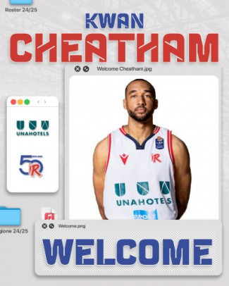 Pallacanestro Reggiana  Unahotels, firmato Kwan Cheatham