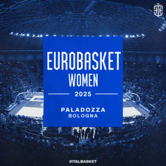 Women&#8217;s EuroBasket 2025, il girone in Italia si gioca al PalaDozza di Bologna