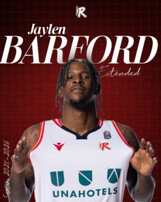 Pallacanestro Reggiana - Jaylen Barford resta in biancorosso