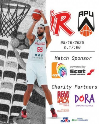 Pallacanestro Reggiana  - Un inizio speciale: SCAT, AISM ed Emporio Dora